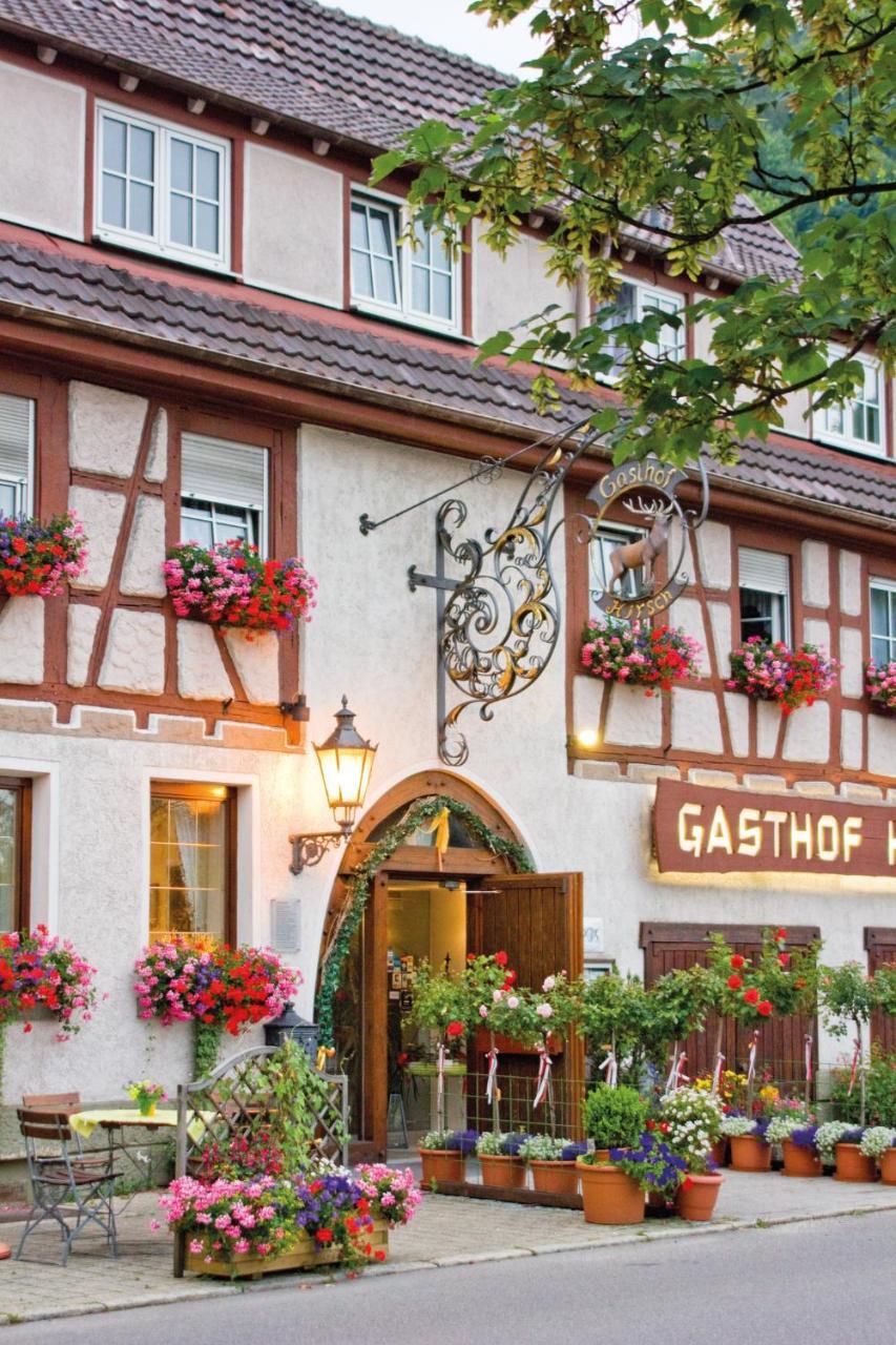 Gasthof Restaurant Hirsch Hotel Bad Ditzenbach Esterno foto