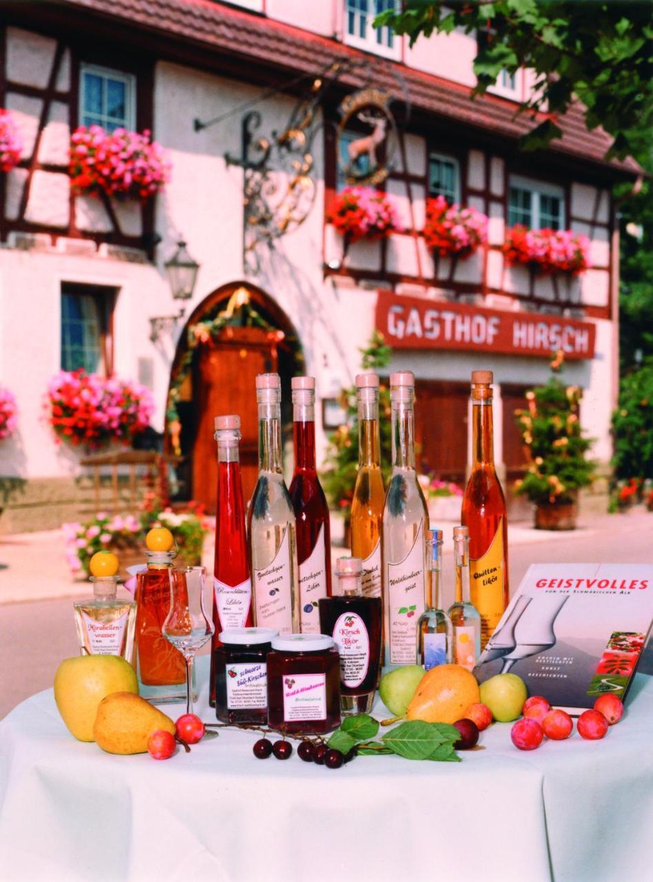 Gasthof Restaurant Hirsch Hotel Bad Ditzenbach Esterno foto